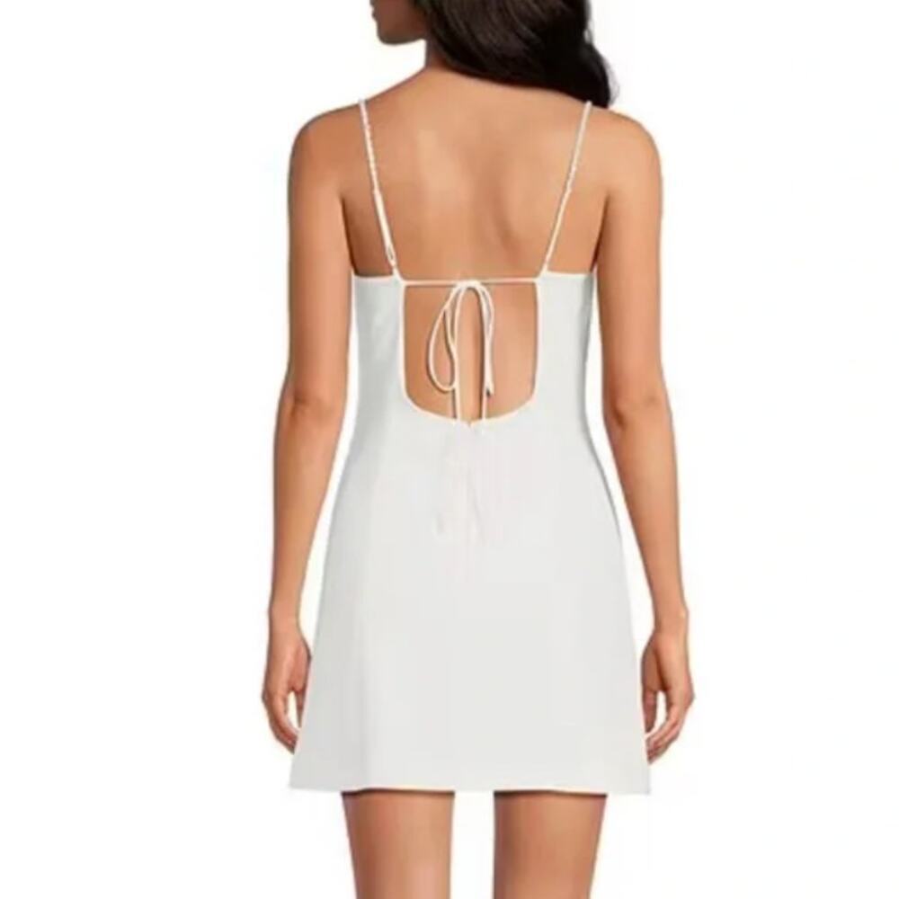 New with Tags Gianni Bini Chloe A-Line Cut-Out Sequin Crepe Dress SZ 12 Beaded - Picture 3 of 15
